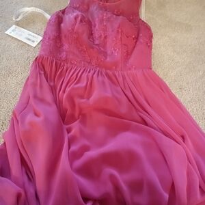 Zara Fuchsia Kids Formal Dress